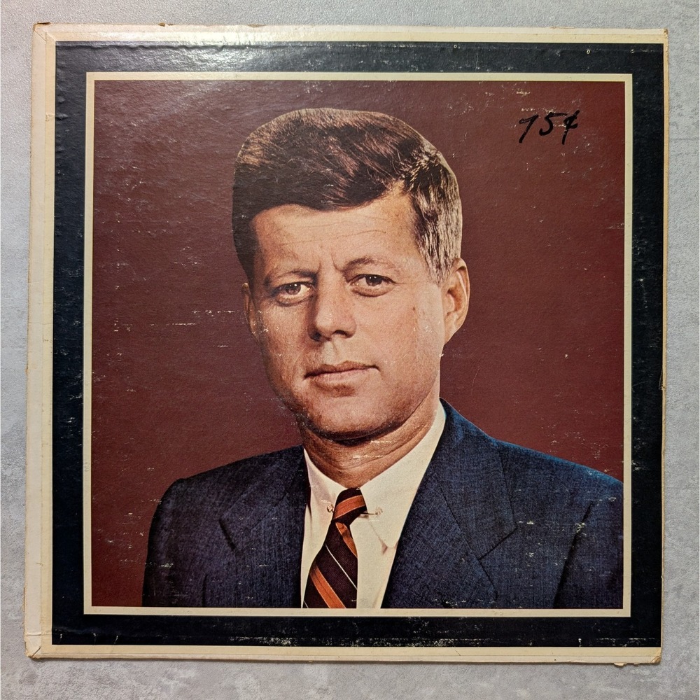 John Fitzgerald Kennedy Memorial Album LP 1963 Diplomat JFK Historic Collectible
